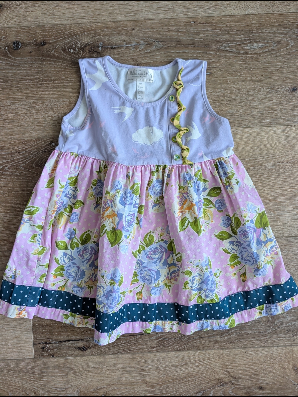 Matilda Jane Girls 10 Lilac Lush Dress